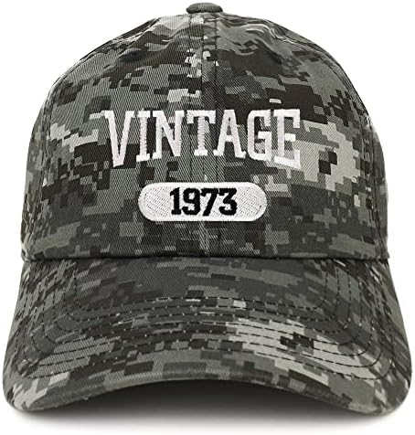 טרנדי הלבשה חנות בציר 1973 רקום 50 יום הולדת רגוע הולם כותנה כובע
