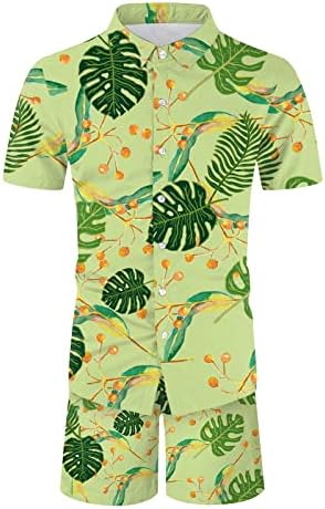 BMISEGM קיץ גדול חולצות T לגברים גברים קיץ אופנת פנאי הוואי חוף ים חוף 3 חליפות חליפות גברים