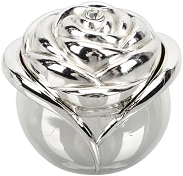רוז בצורת טבעת תיבת אלנטין יום חתונה יום הולדת אירוסין תכשיטי אחסון אריזת מתנה עבור רומנטי הצעת נישואים