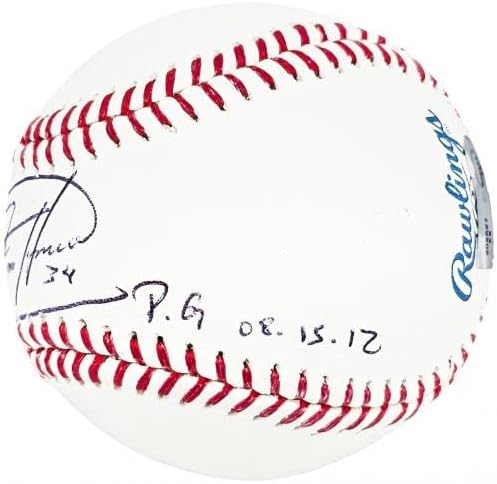 פליקס הרננדז חתימה על חתימה רשמית MLB בייסבול סיאטל מרינרים PG 08-15-12 MLB HOLO EK209527-כדורי חתימה