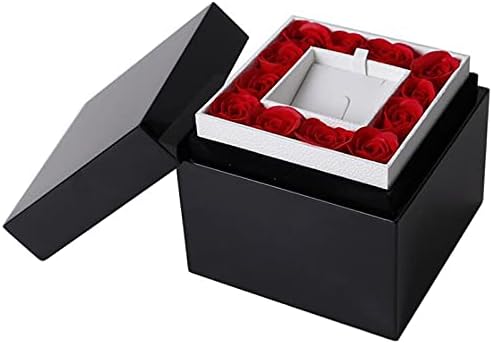 NNJHHG AC207 מארגן תכשיטים קופסאות תכשיטים קופסאות תכשיטים תיבת פרחים קופסא קופסא קופסת מתנה תליון תצוגה