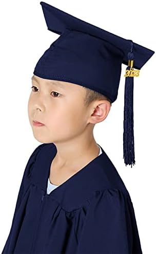 בוגר מט 2023 גן סיום כובע ושמלת ציצית סט עבור בגיל רך פעוט