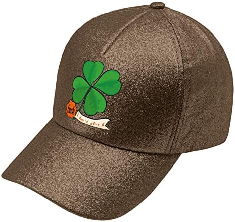 JVan St Patricks יום כובעי כובעי כובע בייסבול כובעי אופנה לילדה, אני לא נותן כובע בייסבול של Fuckk לילדה