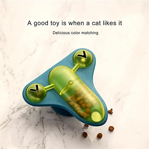 Oallk Cat Food Feeders Sonning צעצועים חיית מחמד כלבים חתולים חכמים יותר שמשחקים צעצועים מטפלים בטלטלים