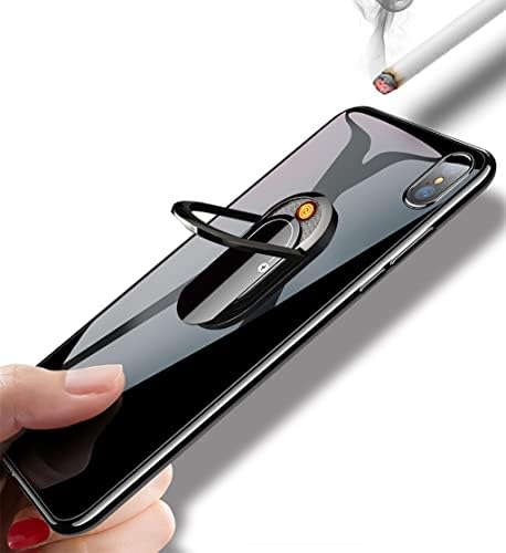 תמיכה תלת מימדית תלת מימדית מחזיקת טלפון נייד סיגריה יצירתי טבעת אבזם טעינה טעינה מכונית מגנטית רכב
