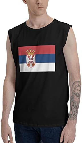 חולצות טנק גופיות ללא שרוולים של Kadeux Serbia חולצת טריקו ללא שרוולים