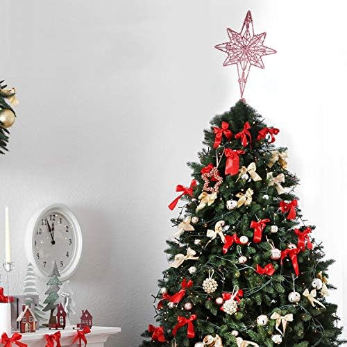 3 יח 'אניס כוכב עץ חג המולד טופר טופר עיצוב טורטופ למסיבה בית