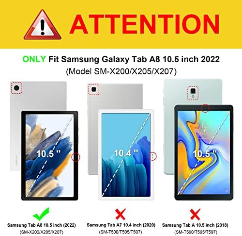 מארז סיבוב של פינטי עבור Tab Galaxy Galaxy A8 10.5 אינץ