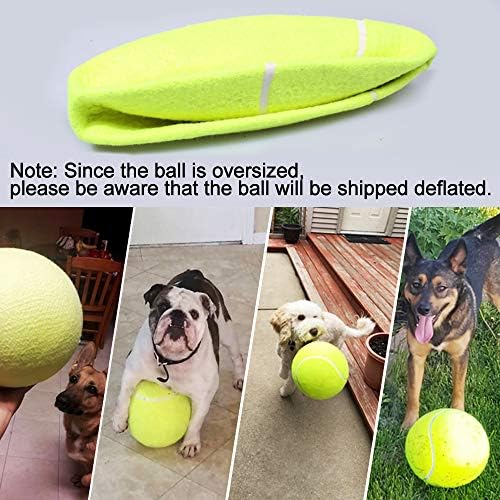 כדור טניס ענק של CNMGBB כדור טניס כלב בגודל 9.5 אינץ