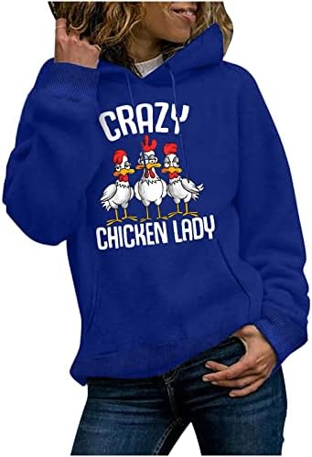 כן אני באמת צריך כל אלה תרנגולות חקלאי בסוודרים הסווטשרט מצחיק עוף מאהב מזדמן סווטשירט חולצות לנשים