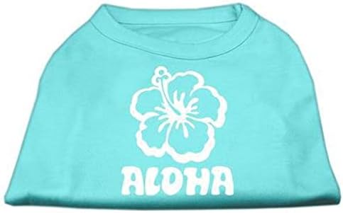 מוצרי חיות מחמד של מיראז 'חולצת הדפסה של מסך פרח Aloha, 3x-Garge, צהוב