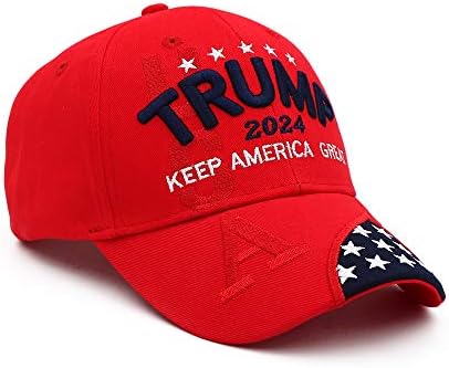 כובע טראמפ 2024 - כובע דונלד טראמפ - 2024 שמור על אמריקה כובע נהדר - מגה קאמו רקום כובע בייסבול מתכוונן