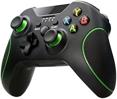 Hebbes 2.4 גרם Gamepad אלחוטי תואם לבקר משחק משחק Xbox One התואם ל- Xbox Series X S/PS3/Android Smart